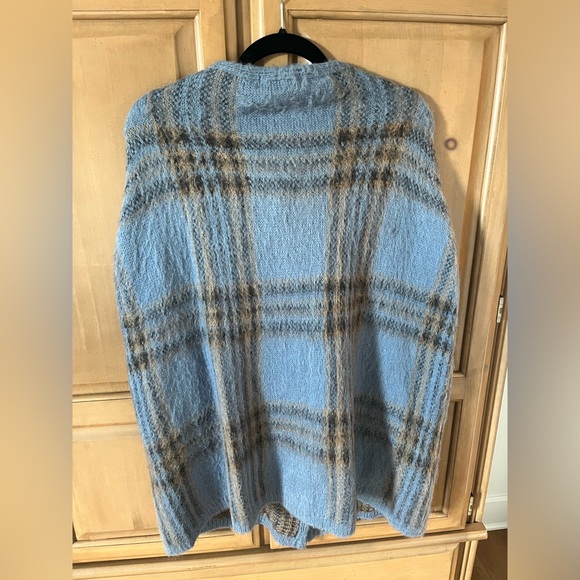 Elsamanda Blue and tan Cape - Picture 2 of 5